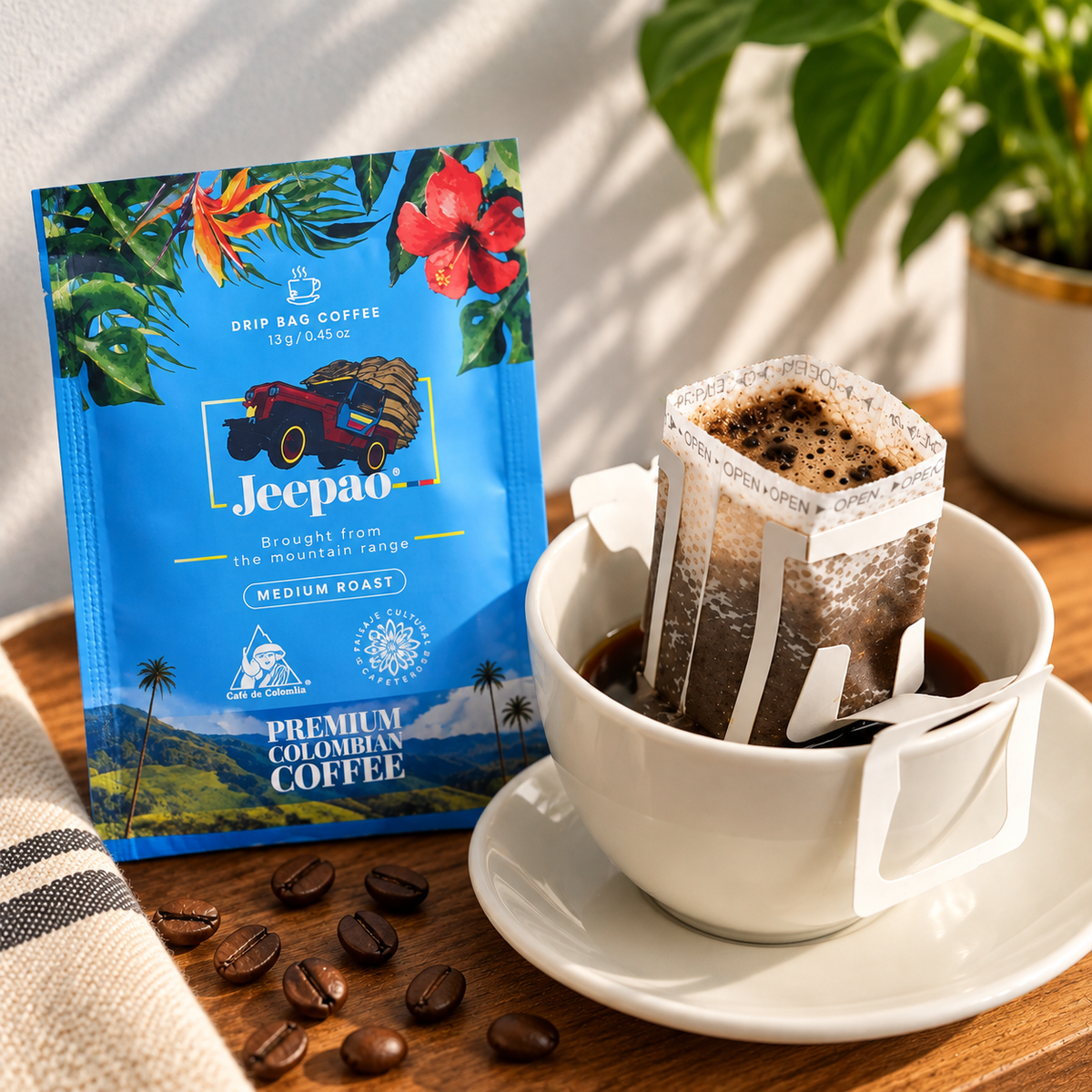 JEEPAO 7 PACK COFFEE DRIPS